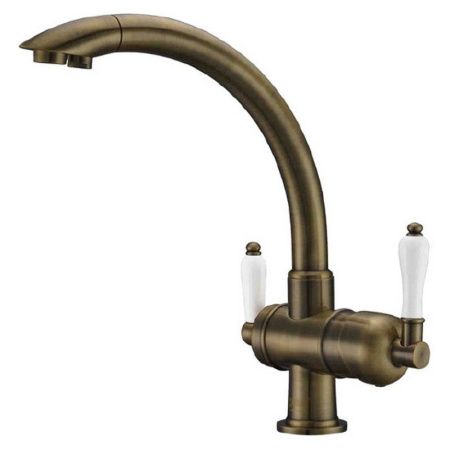 Смеситель для кухни ZorG Clean Water ZR 327 YF ANTIQUE Антик
