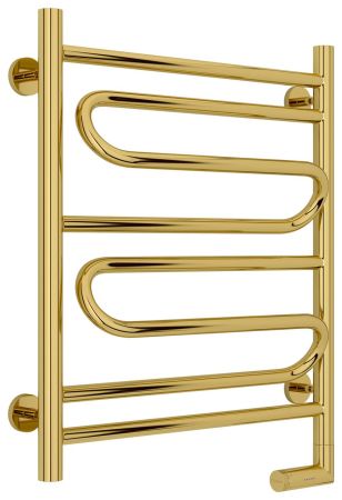 Полотенцесушитель электрический "ЭЛЕГИЯ 2.0" 600х500 / МЭМ правый (Золото), артикул 03-5219-6050