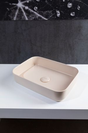 Раковина накладная Allen Brau Fantasy 50 4.11021.IV айвори, артикул 4.11021.IV