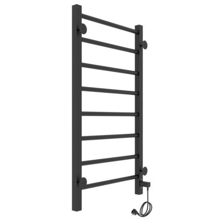 Полотенцесушитель электро "Феличия ЧКЧ8 400х800", черный муар, левый