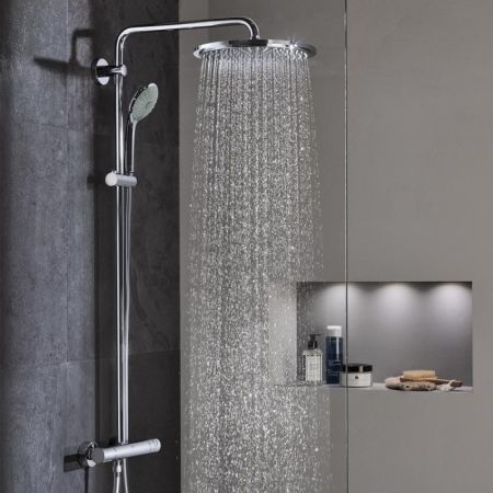 Душевая система GROHE Euphoria 310 с термостатическим смесителем, хром (26075000)