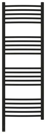 Полотенцесушитель электрический "БОГЕМА 3.0" 1200х400 / МЭМ левый (Матовый чёрный), артикул 31-5802-1240