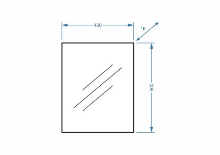 Зеркало "Норина 40*50", артикул SP-00000168