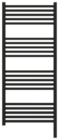 Полотенцесушитель электрический "МОДУС 3.0" 1200х500 / МЭМ правый (Матовый чёрный)