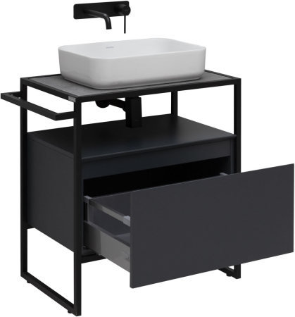 Тумба под раковину Allen Brau Priority 70 1.31001.AM антрацит матовый, артикул 1.31001.AM