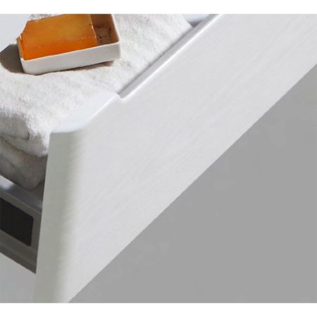 Тумба под раковину BelBagno Ancona-N 100 ANCONA-N-1000-2C-SO-WO подвесная Rovere bianco, артикул ANCONA-N-1000-2C-SO-WO