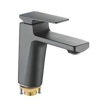 Смеситель для раковины Shevanik S8901H, черный