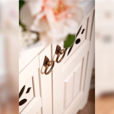 Комплект мебели для ванной Бриклаер КАНТРИ 60K, бежевый, артикул КАНТРИ 60K