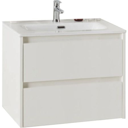 Тумба под раковину BelBagno KRAFT 39-600/390-2C-SO-BO подвесная Bianco Opaco KRAFT 39-600/390-2C-SO-BO BelBagno, артикул KRAFT 39-600/390-2C-SO-BO
