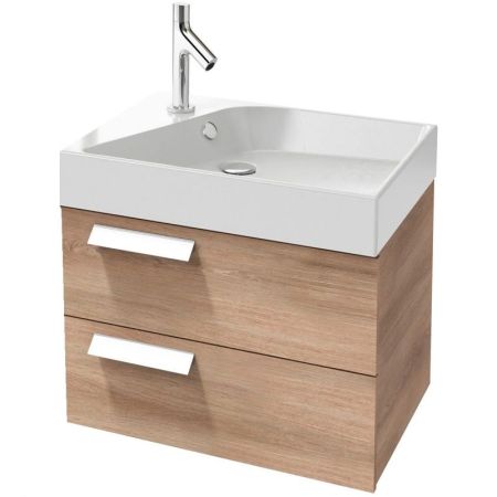 Тумба под раковину JACOB DELAFON RYTHMIK 59,5 EB1300-E10 (подвесная, дуб квебекский), шт, артикул EB1300-E10