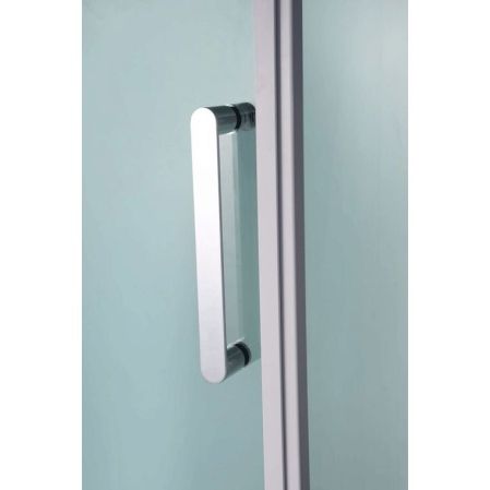 Душевая кабина Orans SR-86120 100x90 с гидромассажем профиль Белый задние стенки Белые