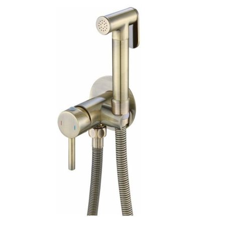 Гигиенический душ со смесителем Haiba HB5511-4, бронза, артикул HB5511-4