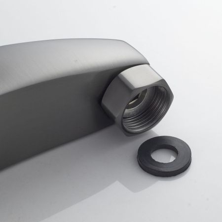 Смеситель для душа Shevanik S5016T, оружейная сталь