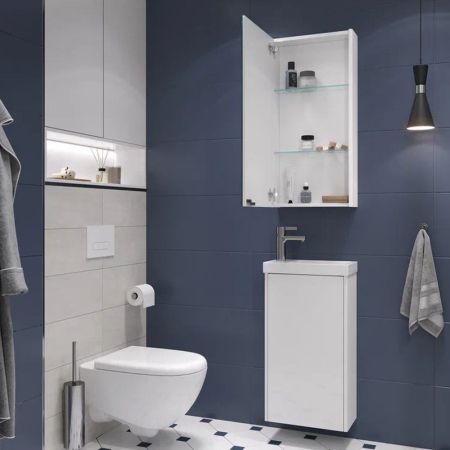 Тумба под раковину подвесная Velvex Klaufs tp.KLA.COM.40.1D, 40 см, артикул tp.KLA.COM.40.1D