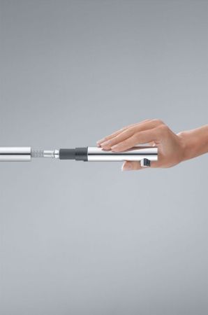 Смеситель для кухни, Kludi, L-INE, тип открывания воды-однорычажный, тип регулирования воды-керамический картридж, монтаж-на раковину/столешницу, отверстия для монтажа-1, высота, мм-290, вынос излива, мм-210, тип излива-выдвижной, поворотный 360° , тип по, артикул 408510575