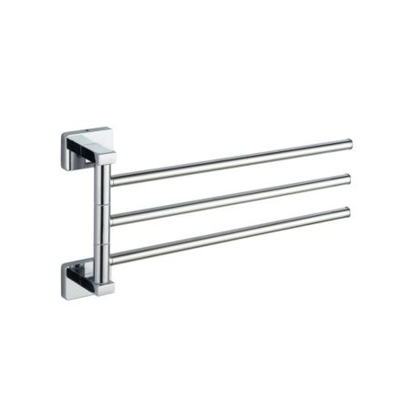 Полотенцедержатель APOLLO, тройной, поворотный 334 мм, хром, Sapho, артикул 1416-16