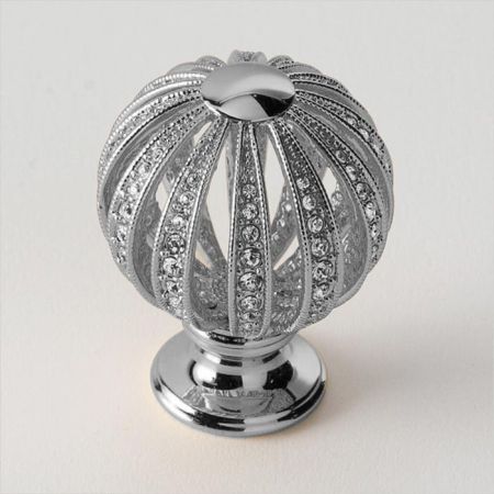 EBAN Mongolfiera, ручка для мебели с кристаллами  Swarovski.  цвет: хром, артикул FACMGPO--CR