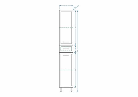 Шкаф-пенал "Концепт 30", артикул SP-00000144