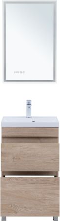Тумба под раковину Aquanet Нота New 50 дуб светлый, артикул 00344137