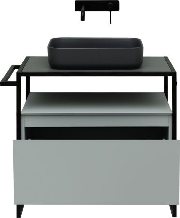 Тумба под раковину Allen Brau Priority 80 1.31002.PWM папирус матовый, артикул 1.31002.PWM