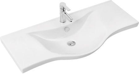 Тумба с раковиной SanVit Палома 65 kpal065 в цвете Ral подвесная Шоколад, артикул kpal065