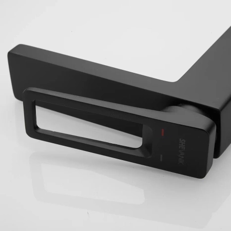 Смеситель для раковины Shevanik S6801H, черный, артикул S6801H