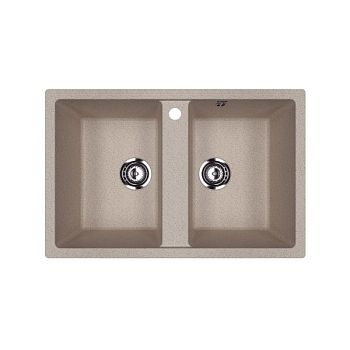 Кухонная мойка Ulgran U-608-302, песочный