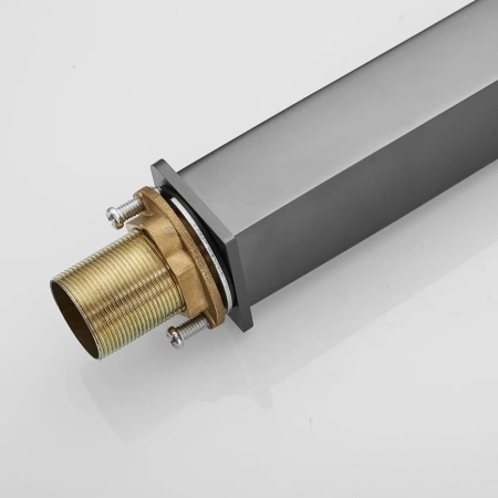 Смеситель для раковины Shevanik S6811T, оружейная сталь