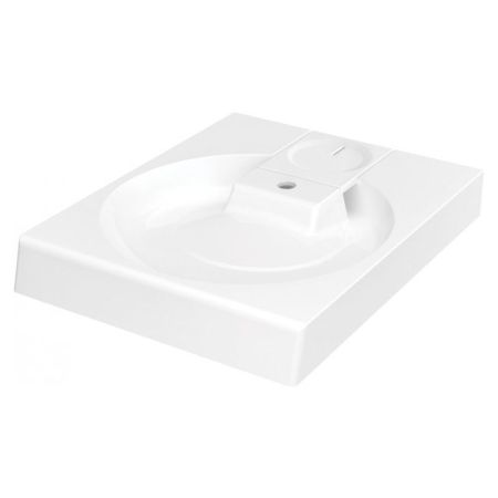 Раковина PAA Claro Grande 60x75 Iclagr на стиральную машину Белая