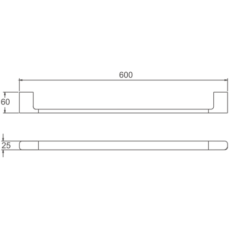 Полотенцедержатель BELZ B91001, белый, артикул B91001