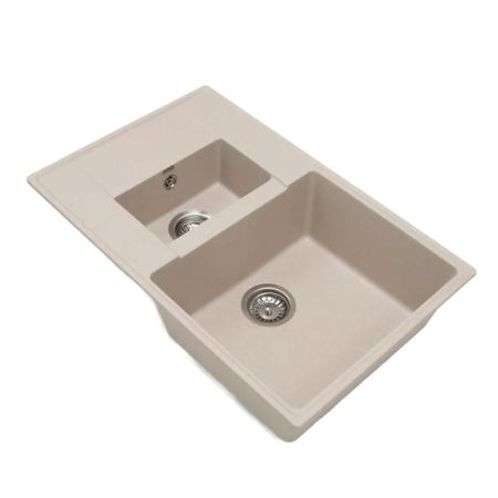 Кухонная мойка Grandex Aqua Topline 600113, бежевый