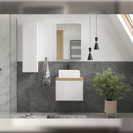 Столешница Velvex Klaufs 60 без отверстий, Invisible Line, артикул st.KLA.60 дуб французский