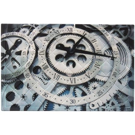Коврик для входной двери Fora 40х60 FOR-DOOR19 Часы, артикул FOR-DOOR19
