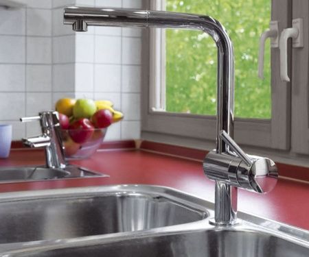 Смеситель для кухни  GROHE MINTA 32168000 (хром, L-21,7 H-29,3), шт Смеситель для кухни  GROHE MINTA 32168000 (хром, L-21,7 H-29,3), шт