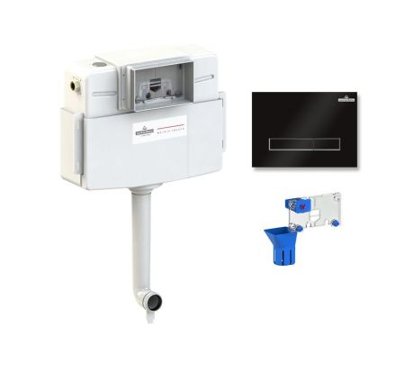 Комплект 3 в 1 бачка скрытого монтажа для приставного унитаза Lavinia Boho Relfix 77030063, артикул 77030063