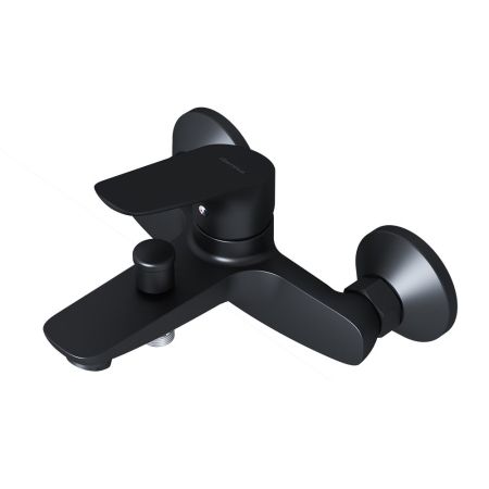 771000301 Jupiter, смеситель для ванны и душа, черный, артикул 771000301