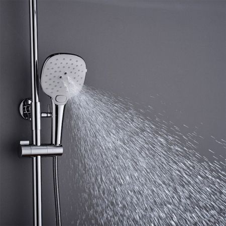 Душевая система Orans OLS-7550 Серебристый хром, артикул OLS-7550