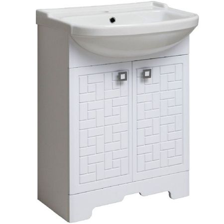 Тумба под раковину Runo Авила 60 4620750023683 Белая