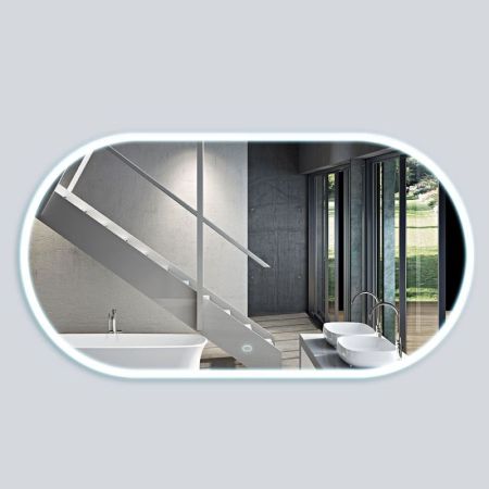 Зеркало Vincea VLM-2K120 с подсветкой с сенсорным выключателем, артикул VLM-2K120