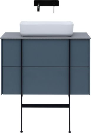 Тумба под раковину Allen Brau Reality 80 1.32005.BGM синий матовый, артикул 1.32005.BGM