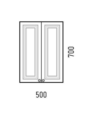 Шкаф подвесной "Леон 50", артикул SD-00000775