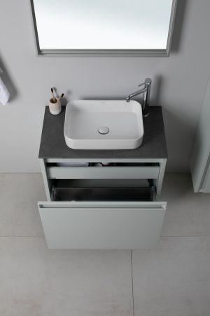 Тумба под раковину Allen Brau Fantasy 80 1.11002.PWM папирус матовый, артикул 1.11002.PWM