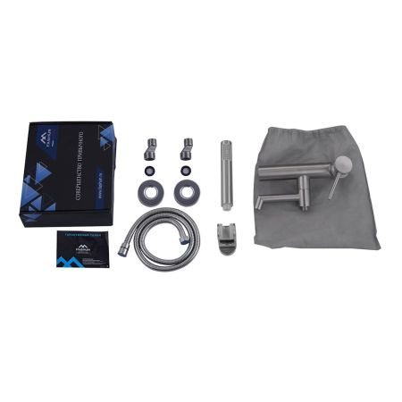 Смеситель для ванны FASHUN A53033, сатин