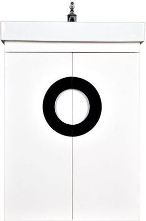 Тумба под раковину De Aqua Форма 60.2 белый (напольная), артикул 184356