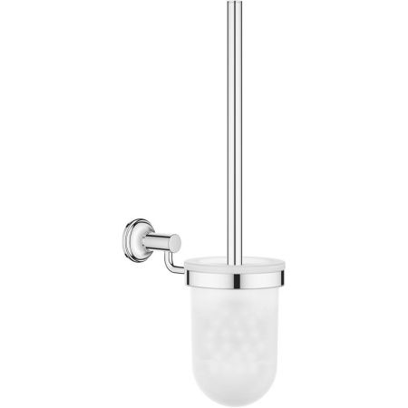 Туалетный ёршик GROHE Essentials Authentic, хром/белый (40658001)
