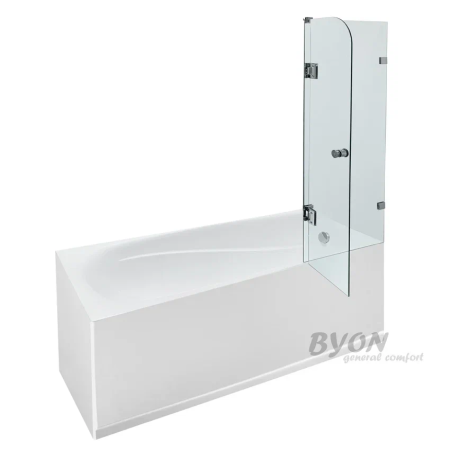 Душевая шторка на ванну Byon T 80x145, артикул Ц0000168