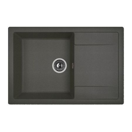 Кухонная мойка Dr. Gans ТЕХНО 25.030.D0760.411, графит, артикул 25.030.D0760.411