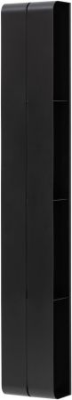 Полка Aquanet Магнум 20x130 черная матовая, вертикальная, артикул 00302228