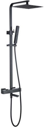 Душевая стойка Allen Brau Infinity 5.21029-31 черный матовый, артикул 5.21029-31