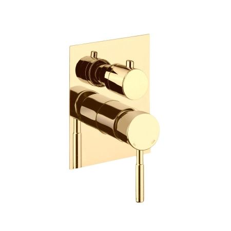 Смеситель для душа встраиваемый Webert Rimini RI880601010, золото, артикул RI880601010